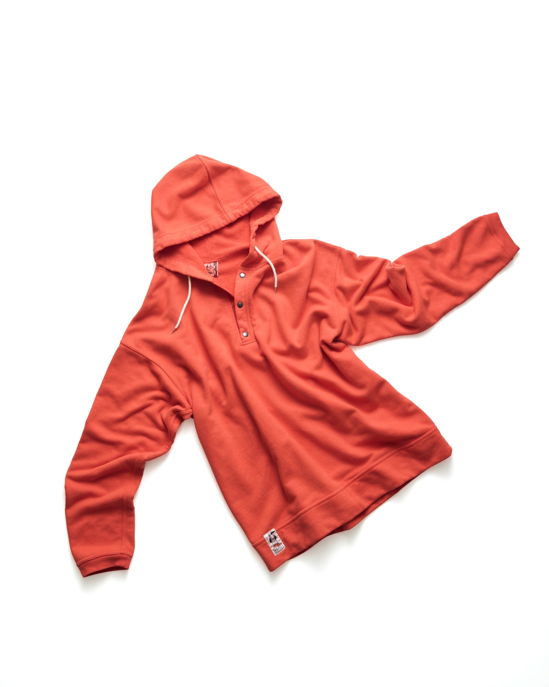 CHUMS HelloWear Hooded Hurricane Top 공식 단독 상품 사진.