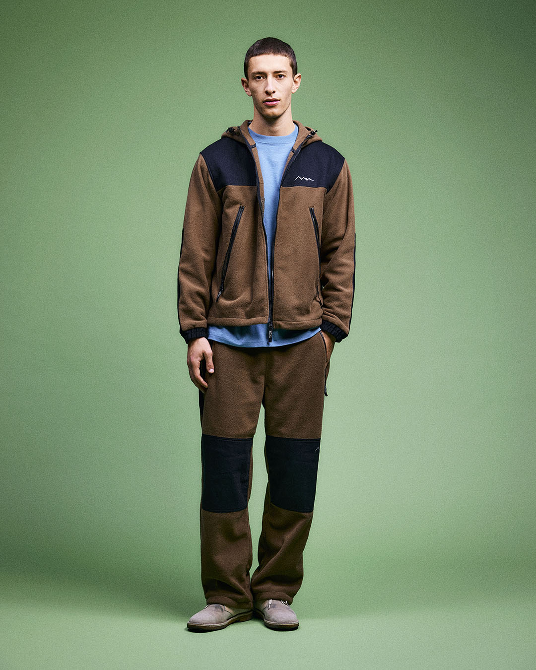 마나스타시 26FW M-FLEECE ZIP PARKA 착장