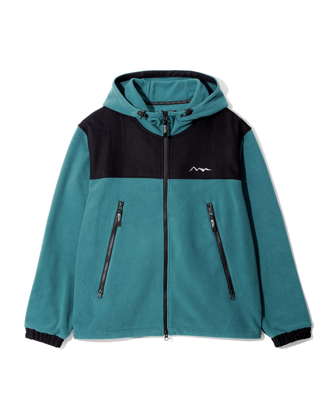 M-FLEECE ZIP PARKA E/GREEN 정면