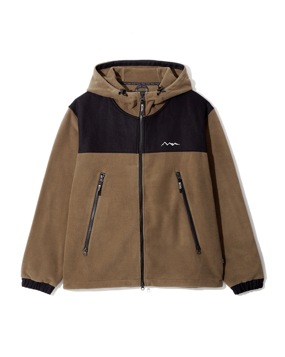M-FLEECE ZIP PARKA MOCHA 정면